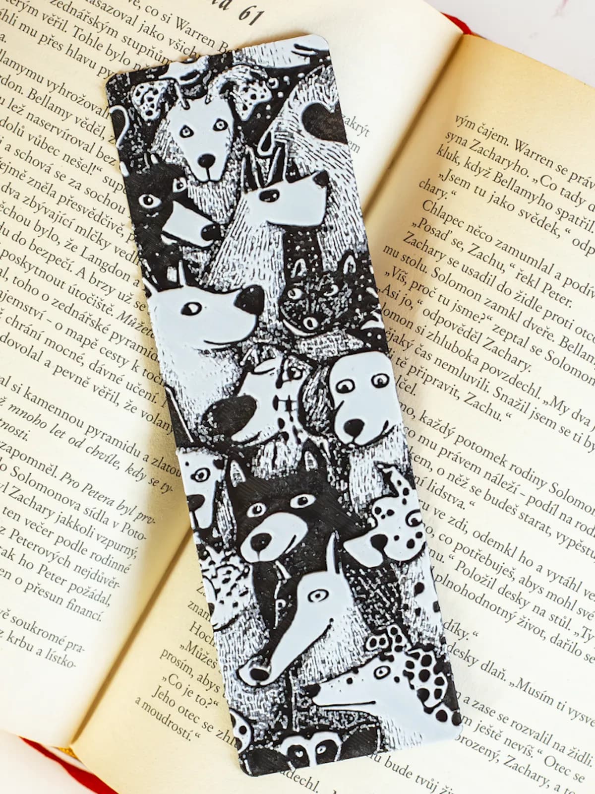 Charitní záložka pro útulek