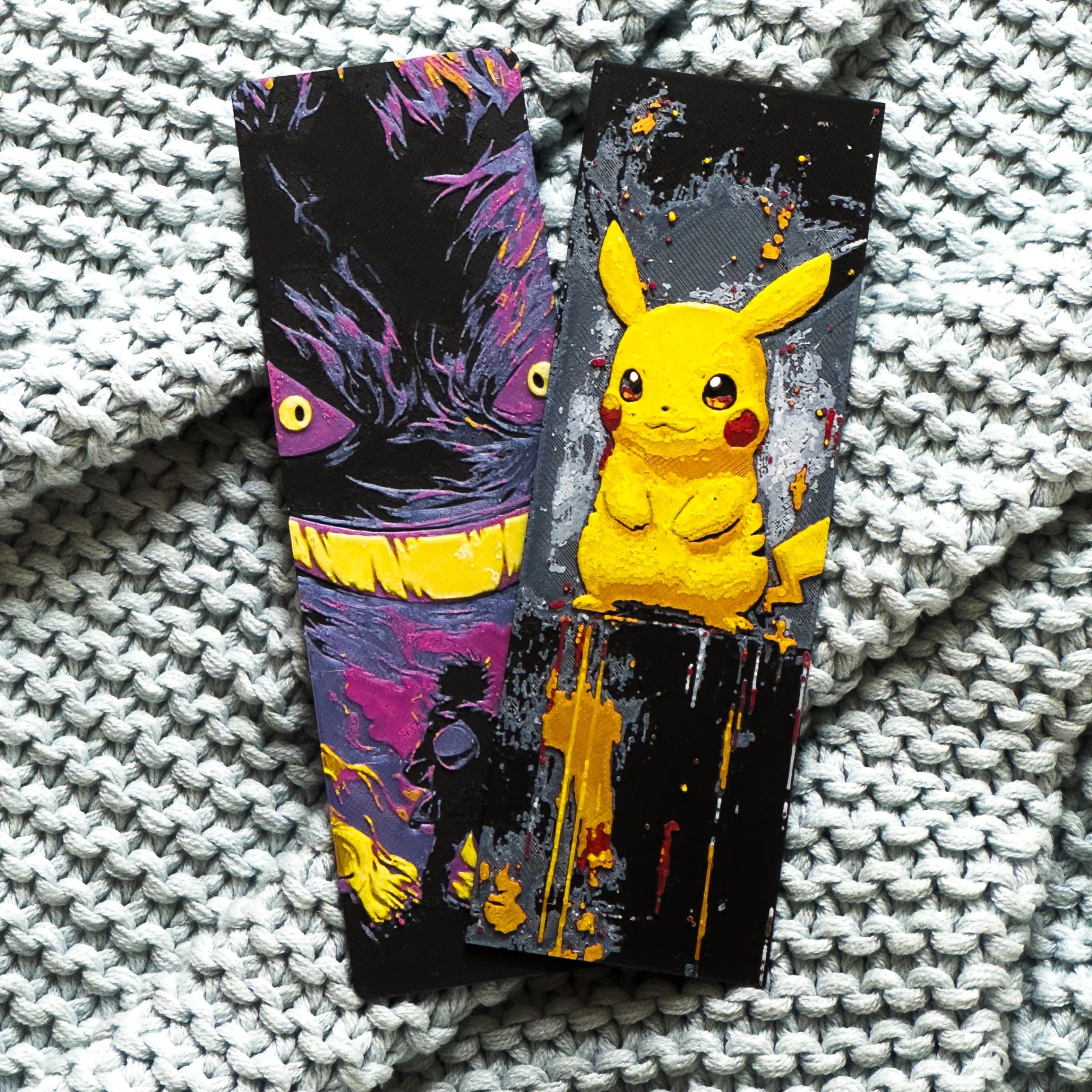 Set 2 záložek Pokémon – Gengar & Pikachu