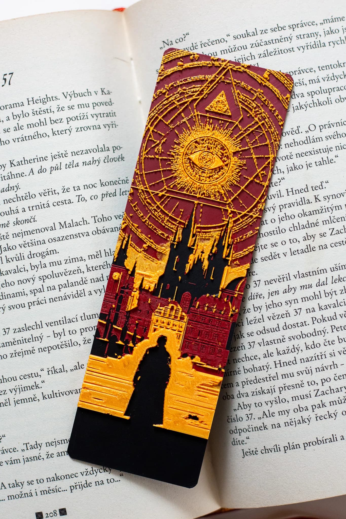 Mystická Praha - červená