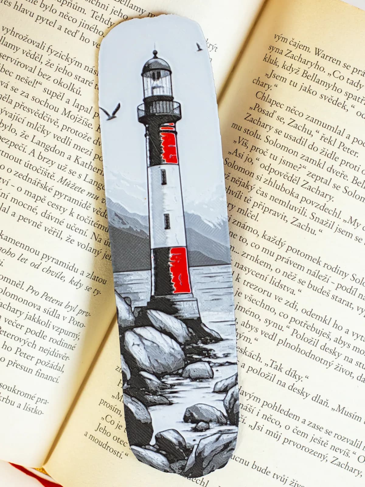 Záložka Maják u moře