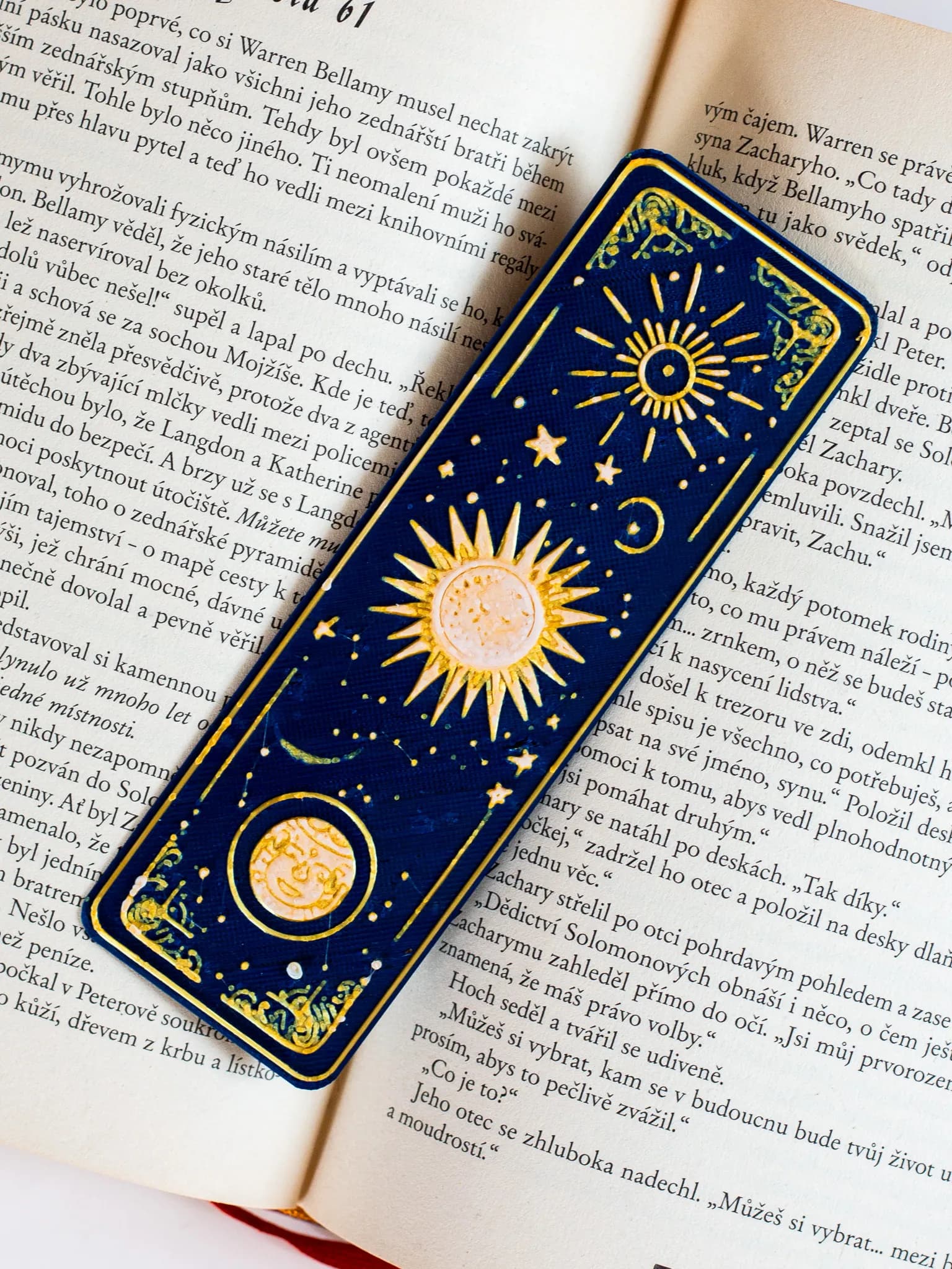 Záložka Slunce a hvězdy