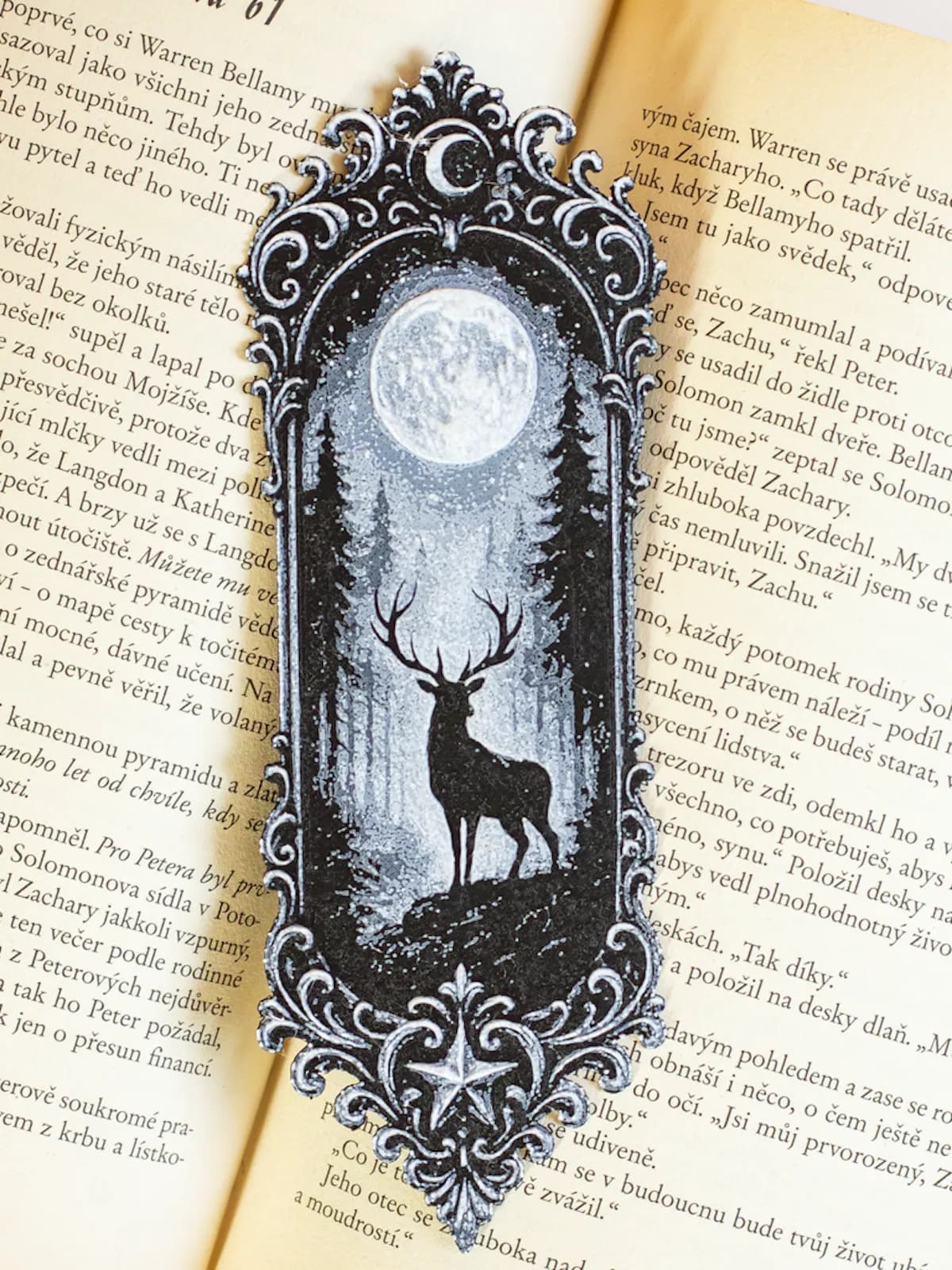 Záložka Patronus – Jelen – Harry Potter